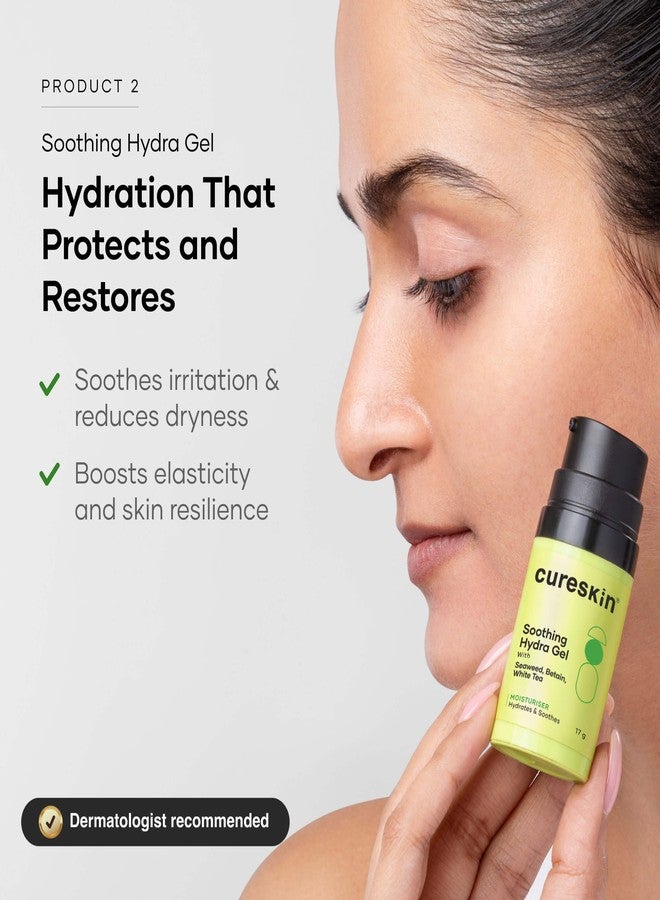 Cureskin 3-in-1 Skin Radiance Kit | Under Eye Gel + Vitamin Boost D-Tan Mask + Soothing Hydration Gel - Image 3