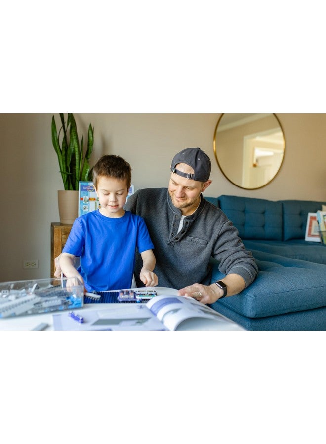 Snap Circuits BRIC: Structures | Brick & Electronics Exploration Kit | Over 20 Stem & Brick Projects | Full Color Project Manual | 20 Parts | 75 BRIC-2-Snap Adapters | 140+ BRICs - Image 5