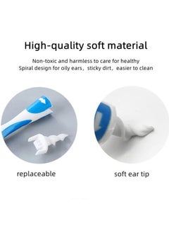 OASIS-TH Ear Wax Remover Ear Wax Removal Tool with 16 pcs Soft Silicone Washable Tips Spiral Ear Cleaner Earwax Removal Cleaning Kit for Adults Kids  - Image 3