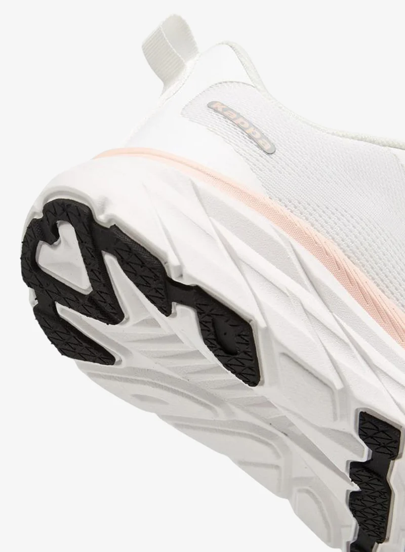 Kappa WHITE Women'S Logo Detail Lace-Up Sports Shoes for Women | Best Price UAE