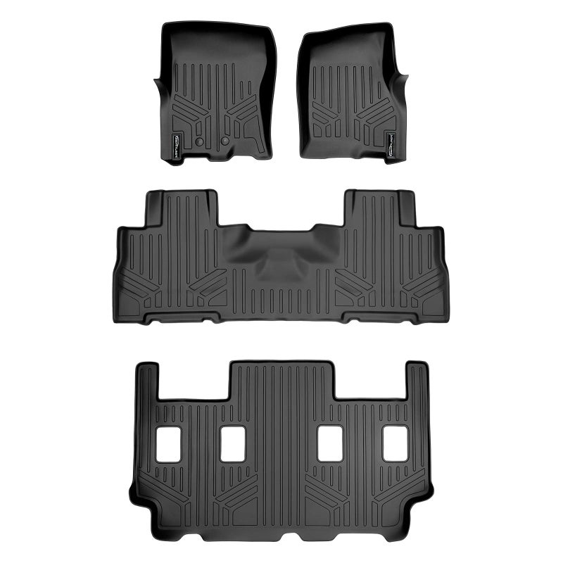 MAXLINER Floor Mats 3 Row Liner Set for 20112017 Ford Expedition EL