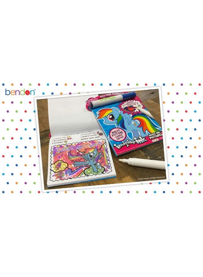 my little Pony راينبو داش 20 صفحة تخيل حبر سحري صور حبر مع 1 قلم غير فوضوي بندون هاسبرو 26014 - Image 5
