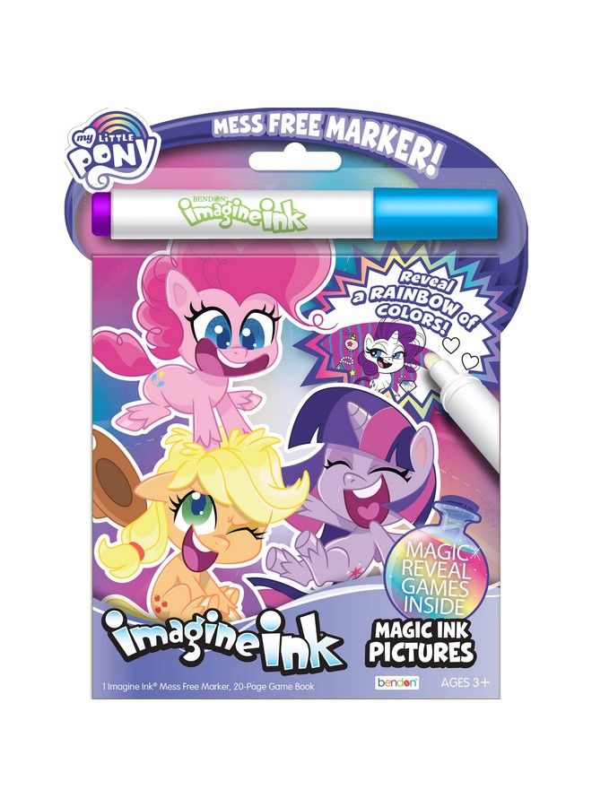 my little Pony راينبو داش 20 صفحة تخيل حبر سحري صور حبر مع 1 قلم غير فوضوي بندون هاسبرو 26014 - Image 2