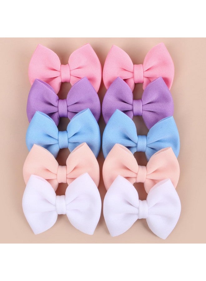 XIMA Puff Fabric Hair Bows With Alligator Clips, 40 Pieces (20 Pairs) For Baby Girlstoddlers Kids Children Adults - Image 5
