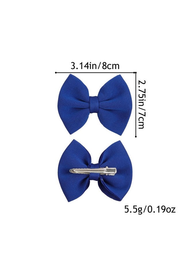XIMA Puff Fabric Hair Bows With Alligator Clips, 40 Pieces (20 Pairs) For Baby Girlstoddlers Kids Children Adults - Image 4