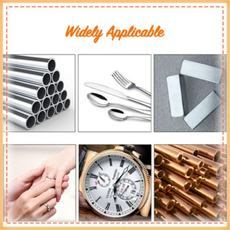 woobles Instashine Metal Cream, Instashine Metal Polish Cream, Ultimate Metal Polish Cream, Fixini All Metal Polish Cream, Ultra Metal Polishing Paste, 10g (10) 10 - Image 4
