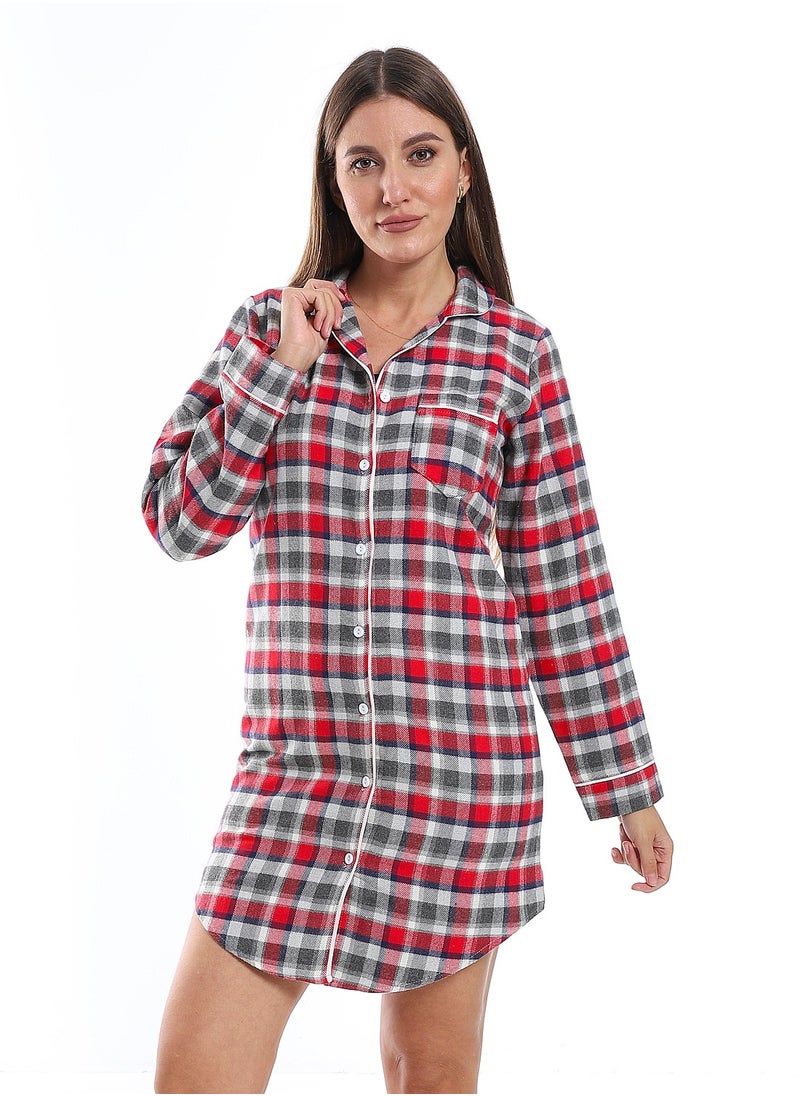 Defect - Winter long sleeve sleep shirt - Image 1