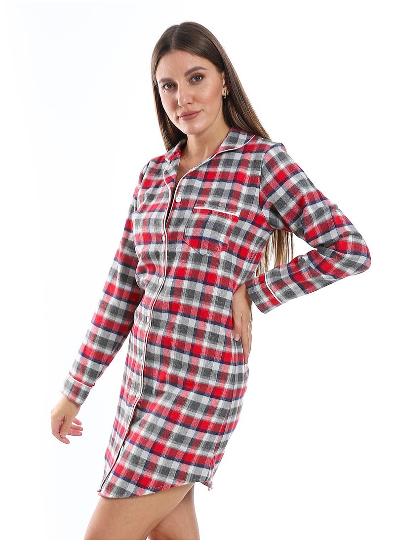 Defect - Winter long sleeve sleep shirt - Image 1
