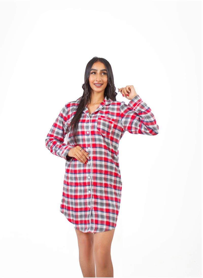 Defect - Winter long sleeve sleep shirt - Image 1