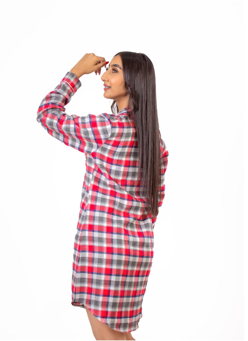 Defect - Winter long sleeve sleep shirt - Image 1