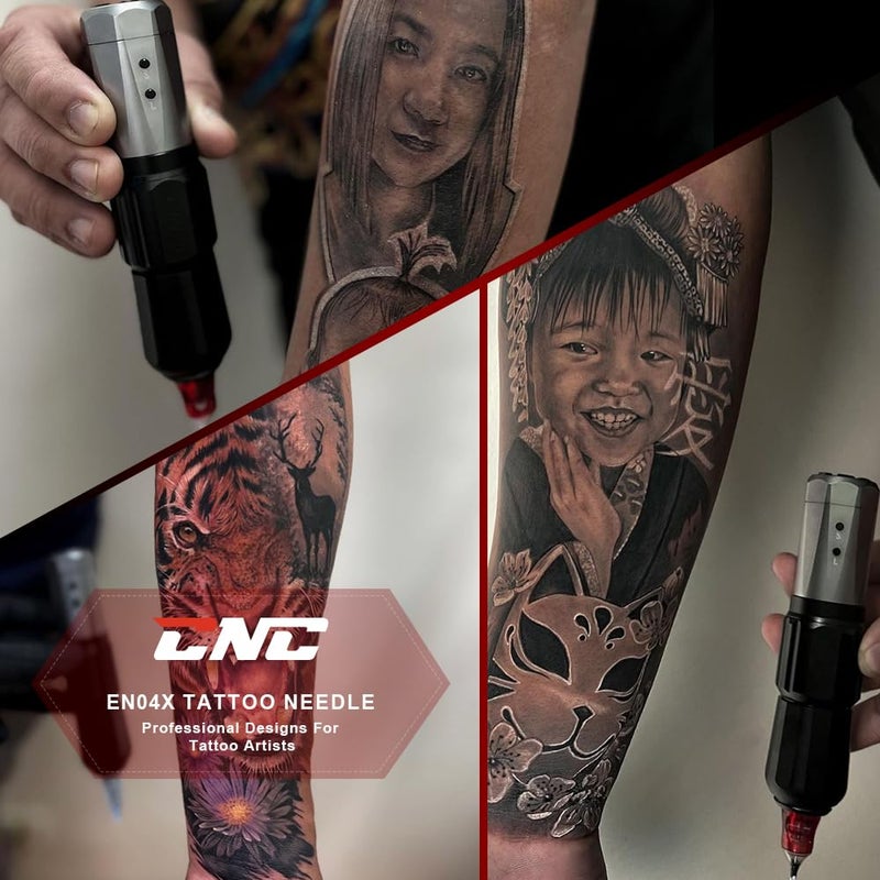 CNC Tattoo Needle Cartridges 40pcs #10 Bugpin 3RL 5RL 7RL 9RL 7RS 9RS Round Liner #12 7RS 9RS Round Shader Tattoo Cartridge Mixed Needles EN04R-40KIT-DG - Image 5