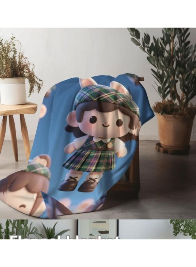 general Flannel thin blanket (warm and comfortable, suitable for sleep, gaming, dust removal and sandproof) 150cm*200cm - 603  - Image 3