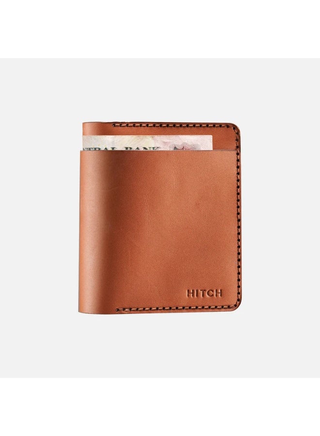 Hitch Bifold Wallet (Upgraded) - Handmade Natural Genuine Leather - Havan - Image 1