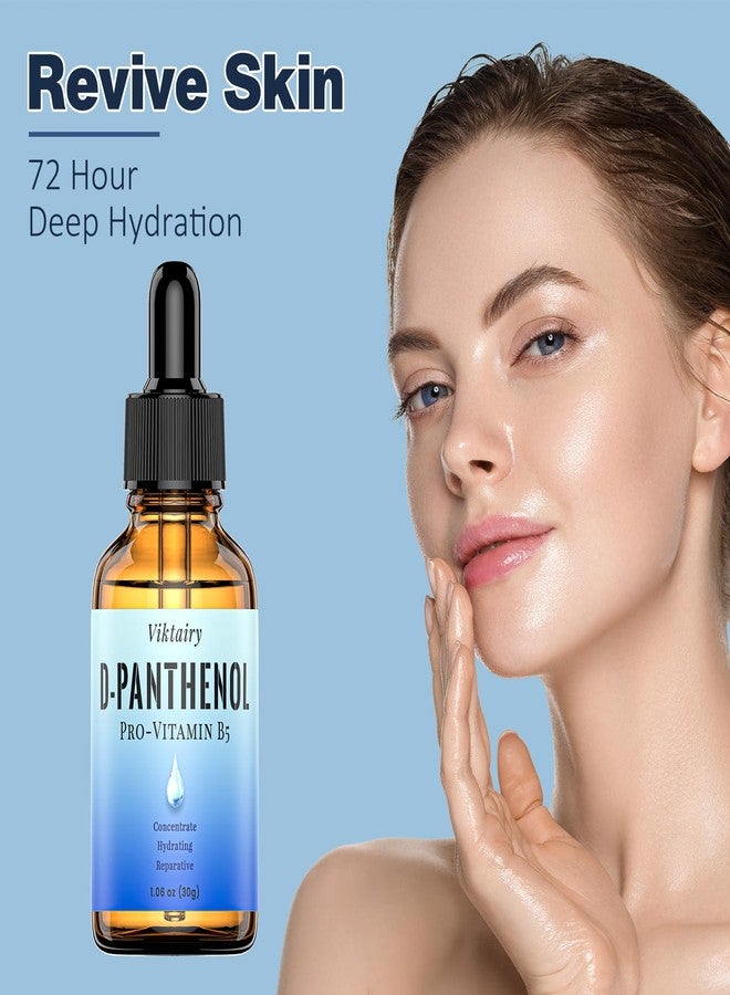 Viktairy D Panthenol Liquid (1.7 fl.oz, 60g), Concentrate Pro-vitamin B5 Raw Active Ingredient for Skin Hydration, Cosmetic Grade Dexpanthenol for DIY Face, Hair, Nails and Skincare Serum, Moisturer - Image 2