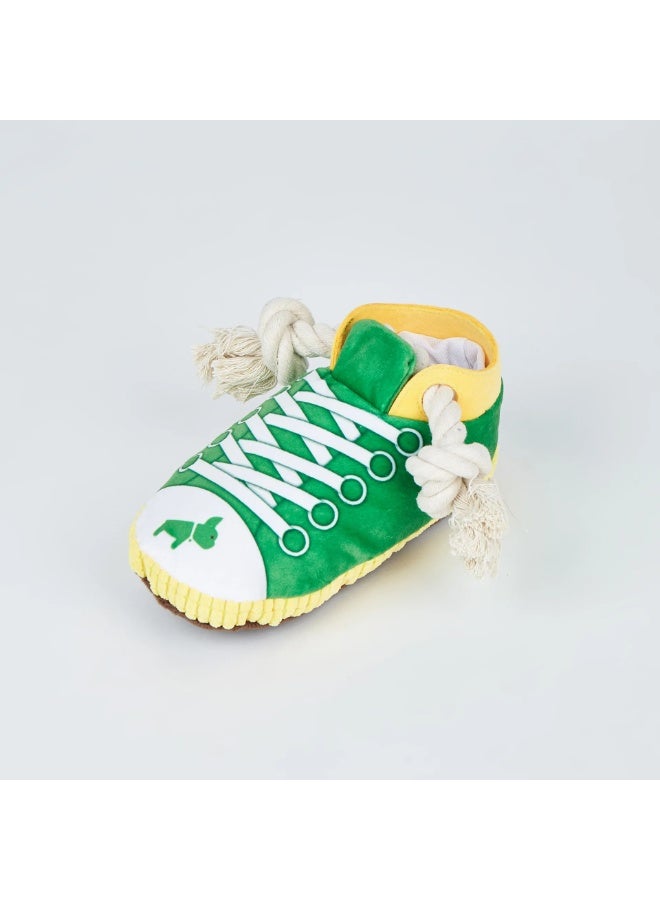 🎾 Dog Chew Toy with Sound – Sneaker Shape, Fun & Safe Play - Image 1