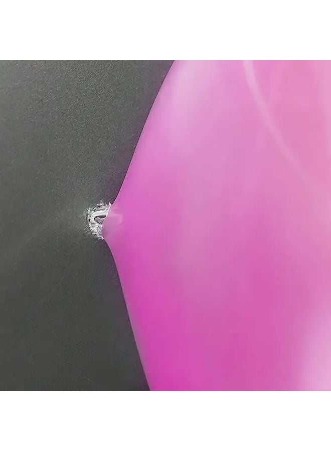 100 قطعة من نقاط الغراء بالونات شفافة مزدوجة الجوانب لديكورات حفلات الزفاف - Image 5