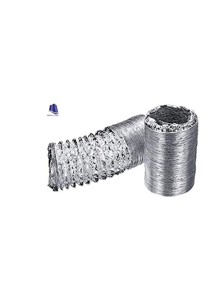 Aluminium Flexible Duct Venting Duct Hose for Air Exhaust Line, Air Condition Line (8 inch) - Image 2