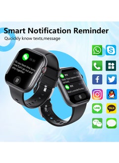 Chomel Large screen F70 blood sugar smart watch breathing training calorie counting pedometer sports watch SOS fall help  - Image 1