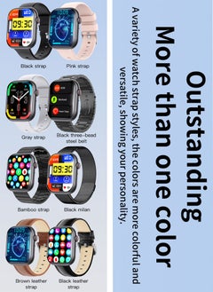 Chomel Large screen F70 blood sugar smart watch breathing training calorie counting pedometer sports watch SOS fall help  - Image 4