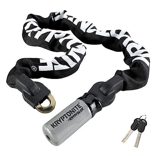 Kryptonite Kryptolok 995 Bike Chain Lock, 3 Feet Long Heavy Duty Anti-Theft Sold Secure Gold Bicycle Chain Lock with Keys for Bike, Motorcycle, Scooter, Bicycle, Door, Gate, Fence - Image 1