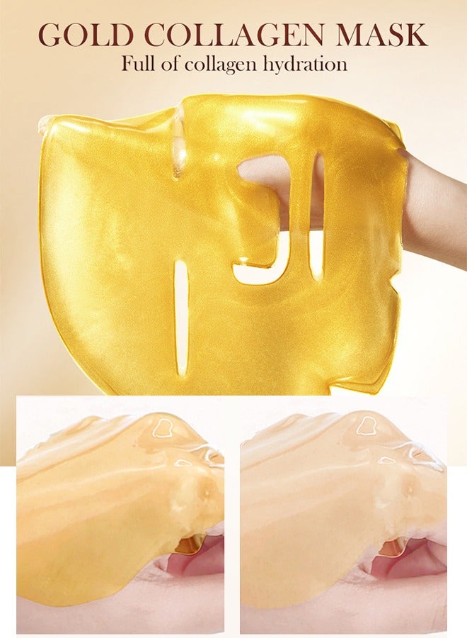 إيلهو قناع الكولاجين كريستال الوجه - تفتيح نغمات مملة لترك الوجه أبيض ومتساوي ، شد الجلد قناع الكولاجين 3 قطع - Image 2