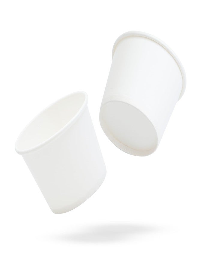 PARICOTT 100ml - 100 Cups | White Plain Paper Cups | Eco-Friendly & Recyclable Disposable Cups for Juice, Water, Cold Drinks, Cocktails | Ideal for Parties, Weddings, Events, Office & Everyday Use - Image 4