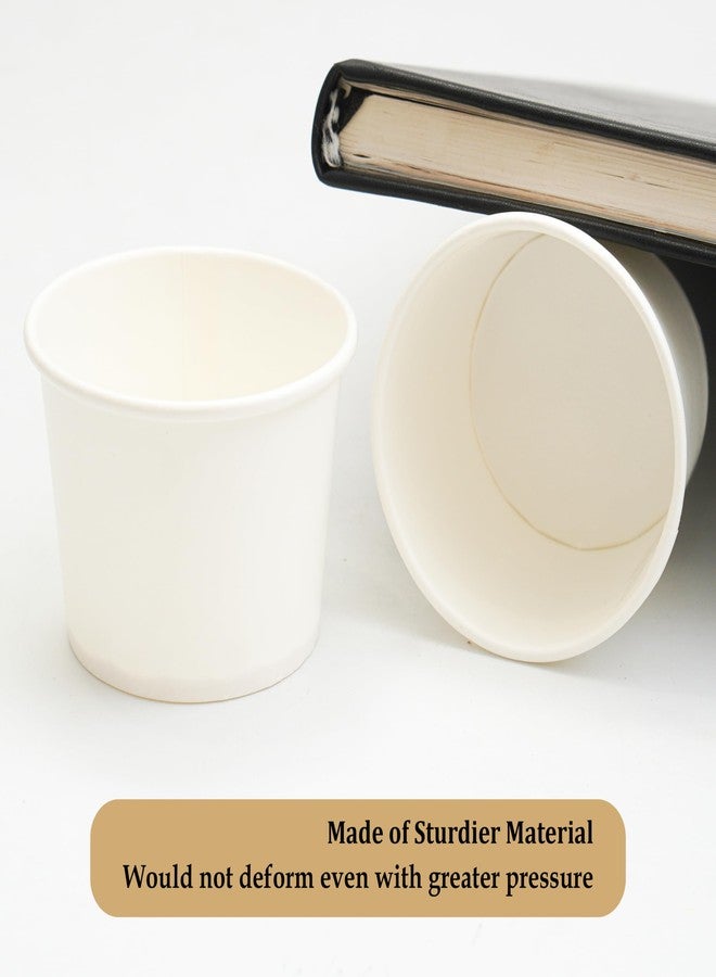 PARICOTT 100ml - 100 Cups | White Plain Paper Cups | Eco-Friendly & Recyclable Disposable Cups for Juice, Water, Cold Drinks, Cocktails | Ideal for Parties, Weddings, Events, Office & Everyday Use - Image 5