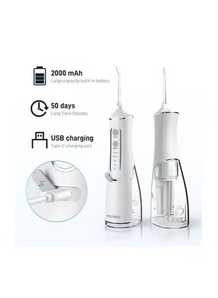 إن كي أكس المنزلية الكهربائية عن طريق الفم الري نبض عالية التردد لتقوم بها بنفسك المحمولة مثقاب الأسنان لتنظيف الأسنان الأنف - Image 4