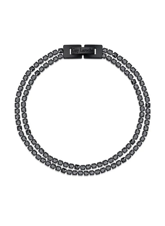 غاي لاروش Gabin Black Bracelet for Unisex
