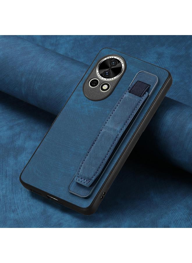 اس-توب جراب خلفي من الجلد لهاتف Huawei Nova 13 Pro مع حامل سوار المعصم الكلاسيكي - Image 4