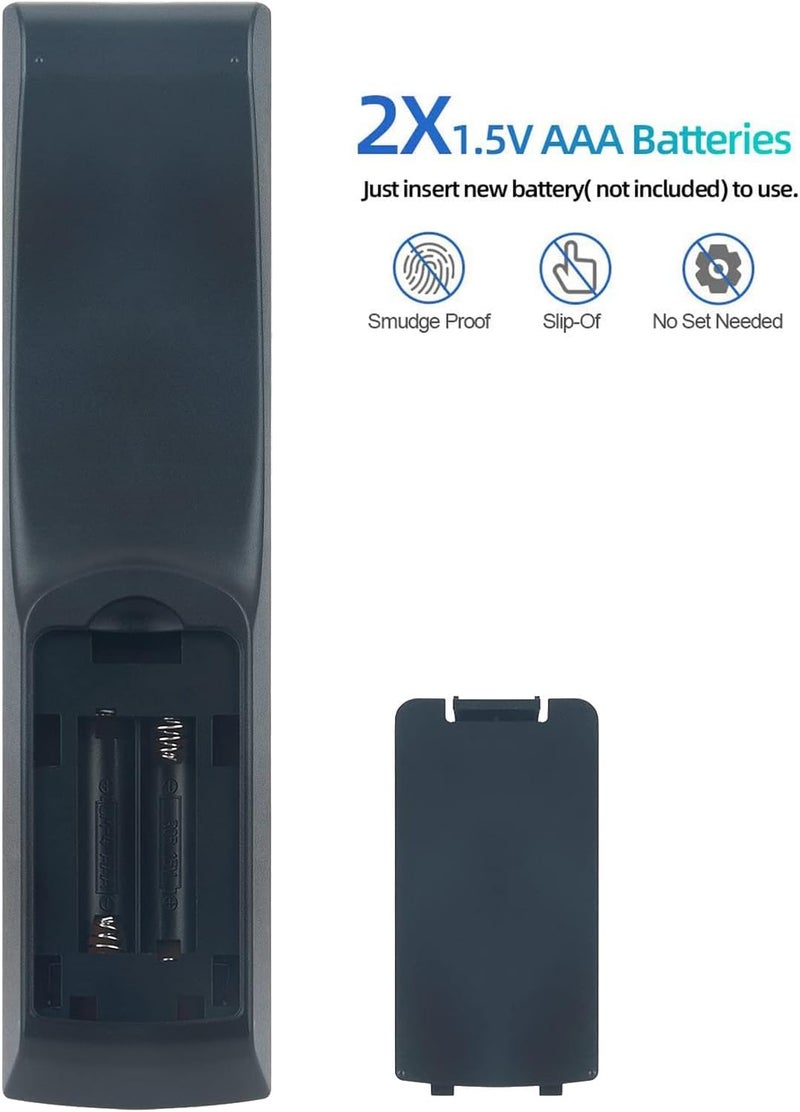 LOMCA Replacement Remote Control RAV561 for Yamaha HTR-3072 RX-V385 YHT-4950UBL YHT-4950U AV Receiver - Image 4