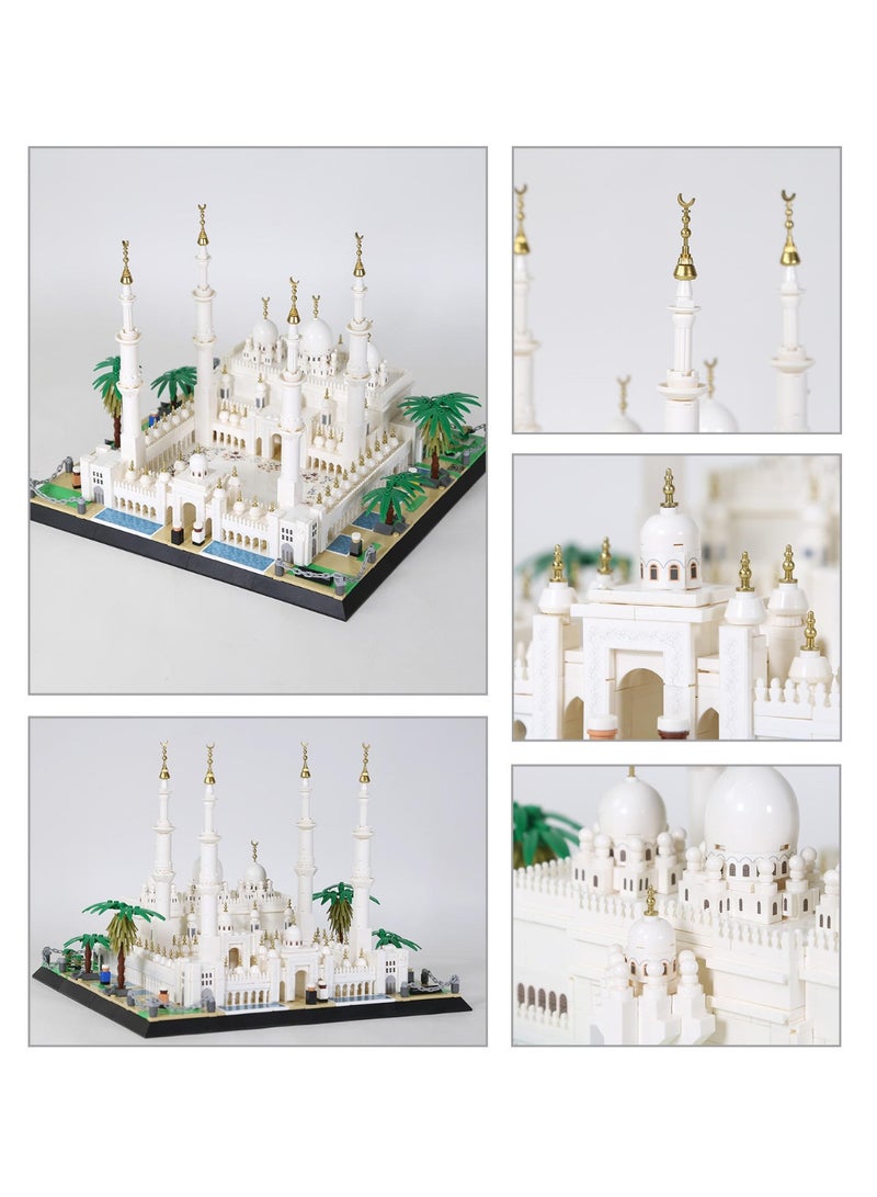 wange Sheikh Zayed Grand Mosque Abu Dhabi Building Blocks Set 5253 (Age 6+, 1463 Pieces) - Image 3