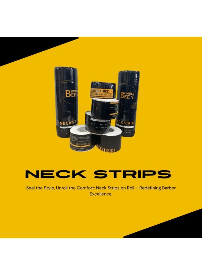 BUMBLE BEE Disposable Paper Barber Neck Strips5 Rolls 500 Strips Professional Stretchy Paper Neck Band For Salon Haircut Styling (White) - Image 5
