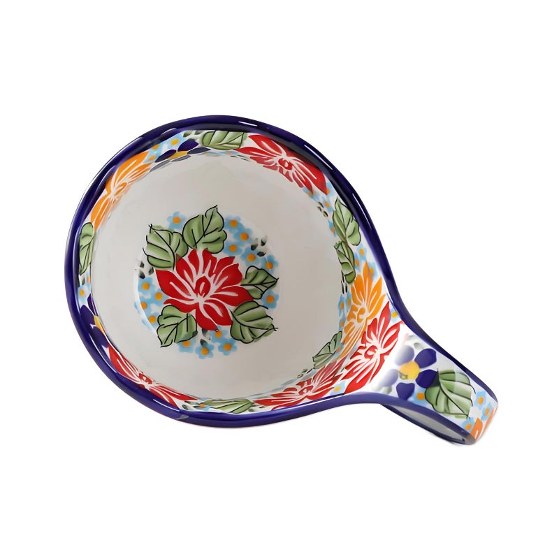 ALMA 2025 Updated Soup Bowl with Large Long Handle Microwavave Safe,18oz Soup Bowl, Giftable Mug for Women,Unique Cereal Bowls-Thriving Floral Theme - Image 3
