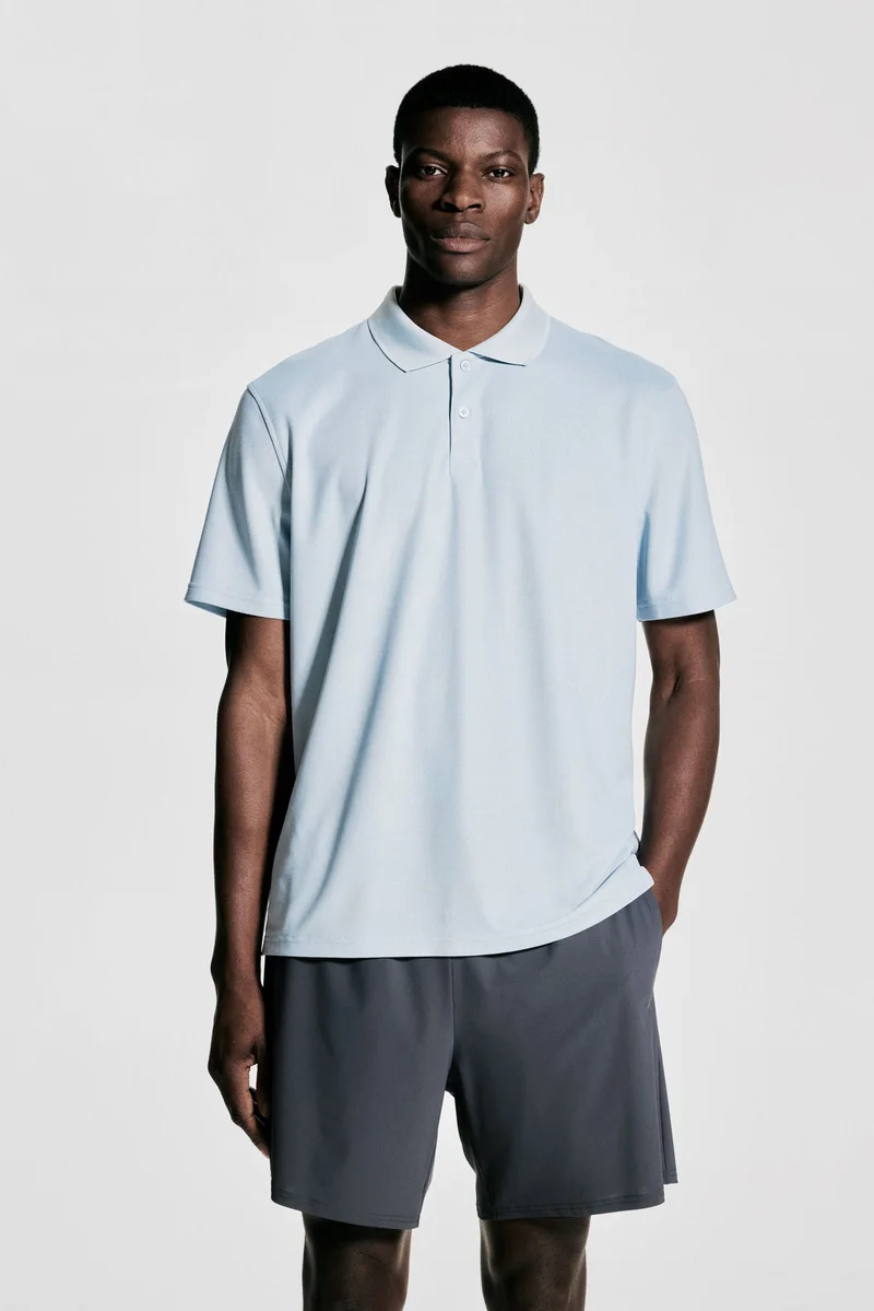 H&M Regular Fit Piqué sports top