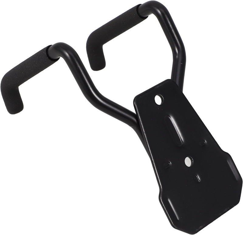 Heavy Duty Garage Wall Hooks 4-inch Steel Utility Bike Hangers for Garage Organization, Tool and Ladder Storage, Black Large Load-Bearing Wall Mount Hooks for Heavy Items - Image 1