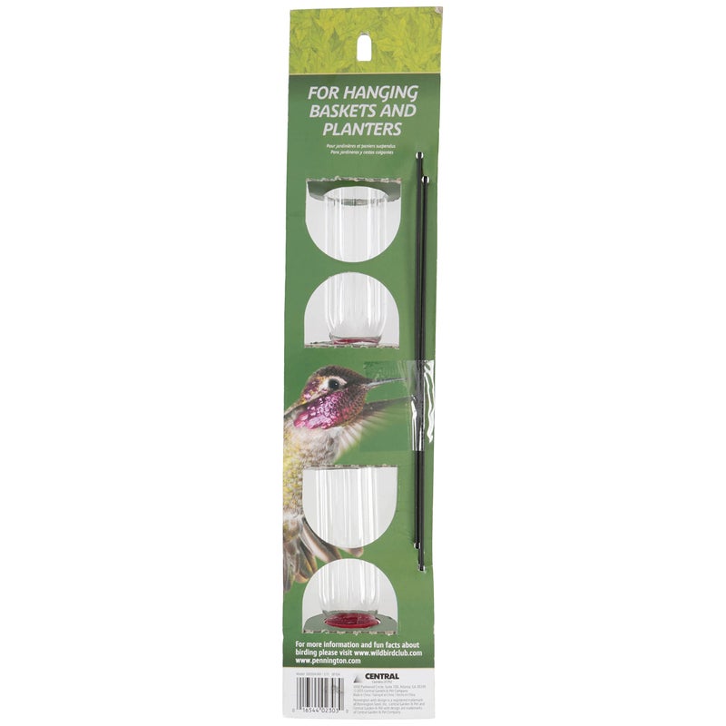 Pennington Planter Hummingbird Feeder 2 Pack 2.3 Ounce Capacity - Image 3