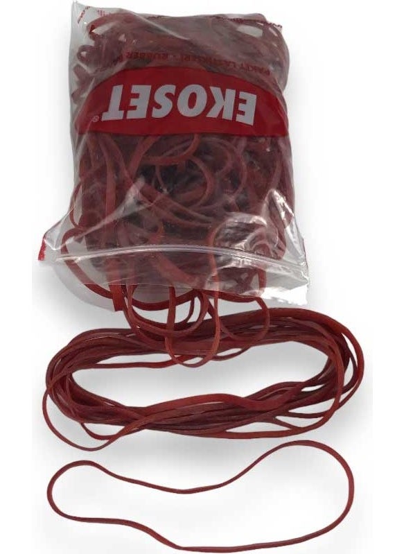 Ekoset Plaid Red Case Rubber 50 Pieces 180 x 4 mm  - Image 2