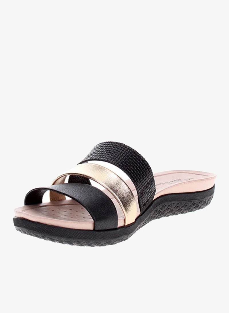 مودار صنادل مسطحة للنساء - صنادل مسطحة أنيقة ونعال مسطحة مريحة للسيدات