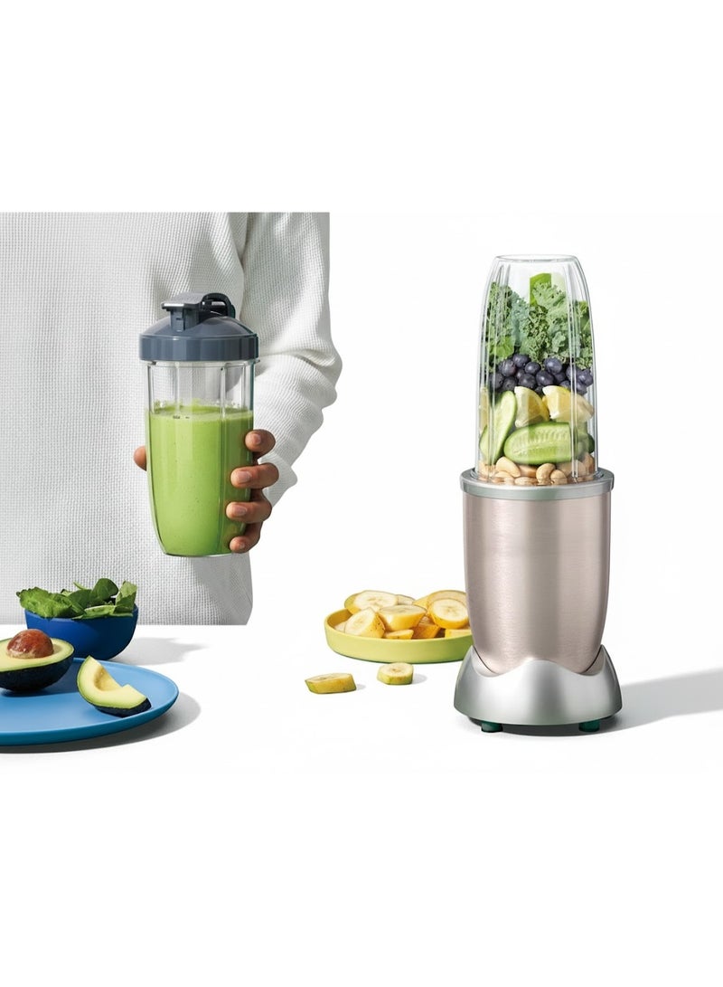 900W Professional Food Blender – Extract nutrients and prepare juices, smoothies, and supplements in seconds | High-speed, versatile blender with complete multi-colored cups and accessories - Image 1