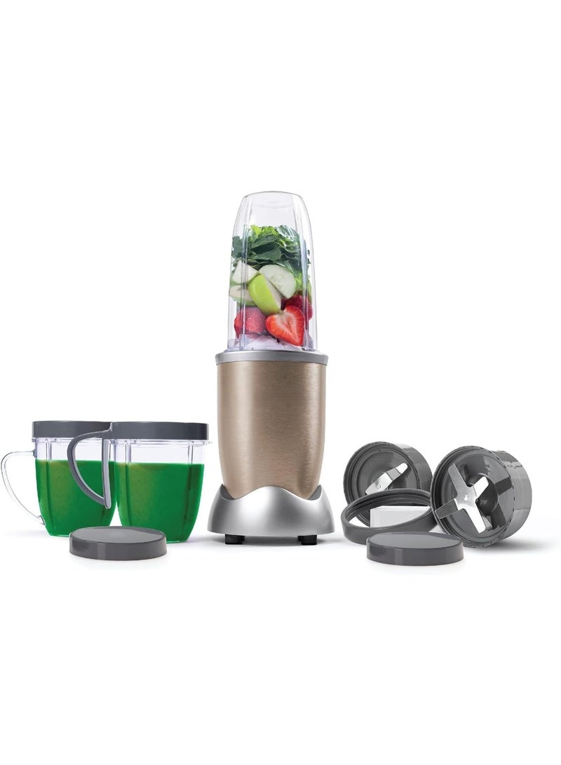 900W Professional Food Blender – Extract nutrients and prepare juices, smoothies, and supplements in seconds | High-speed, versatile blender with complete multi-colored cups and accessories - Image 3