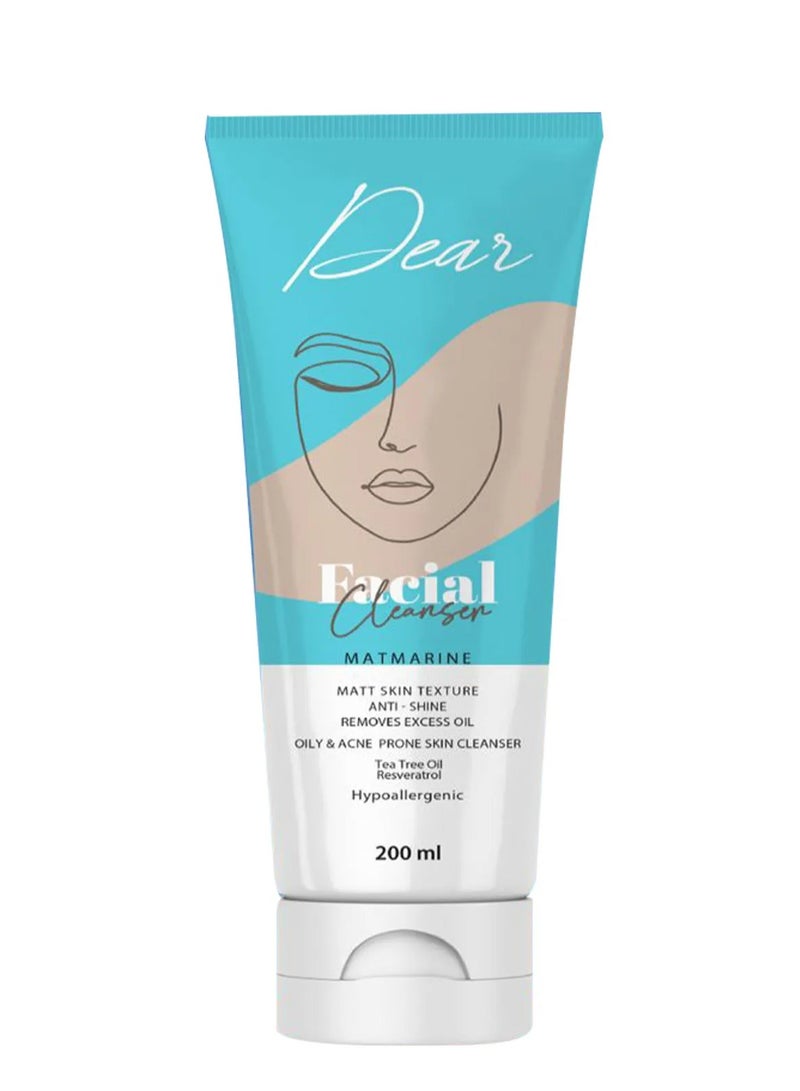 DEAR FACIAL SKIN CLEANSER 200ML.