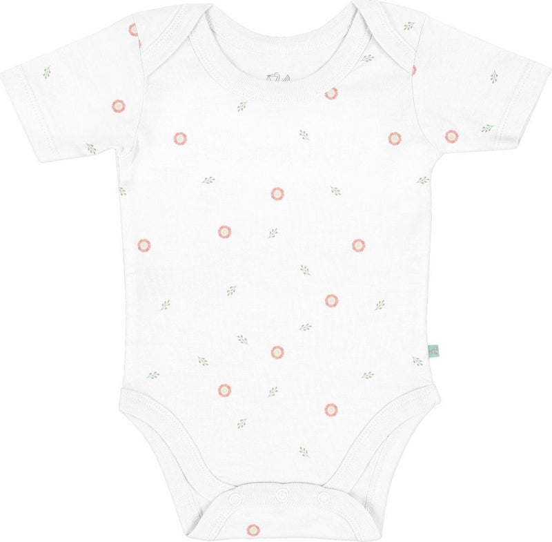 Casadora Baby Loulou Organic Cotton Baby Short Sleeve Bodysuit - Image 1