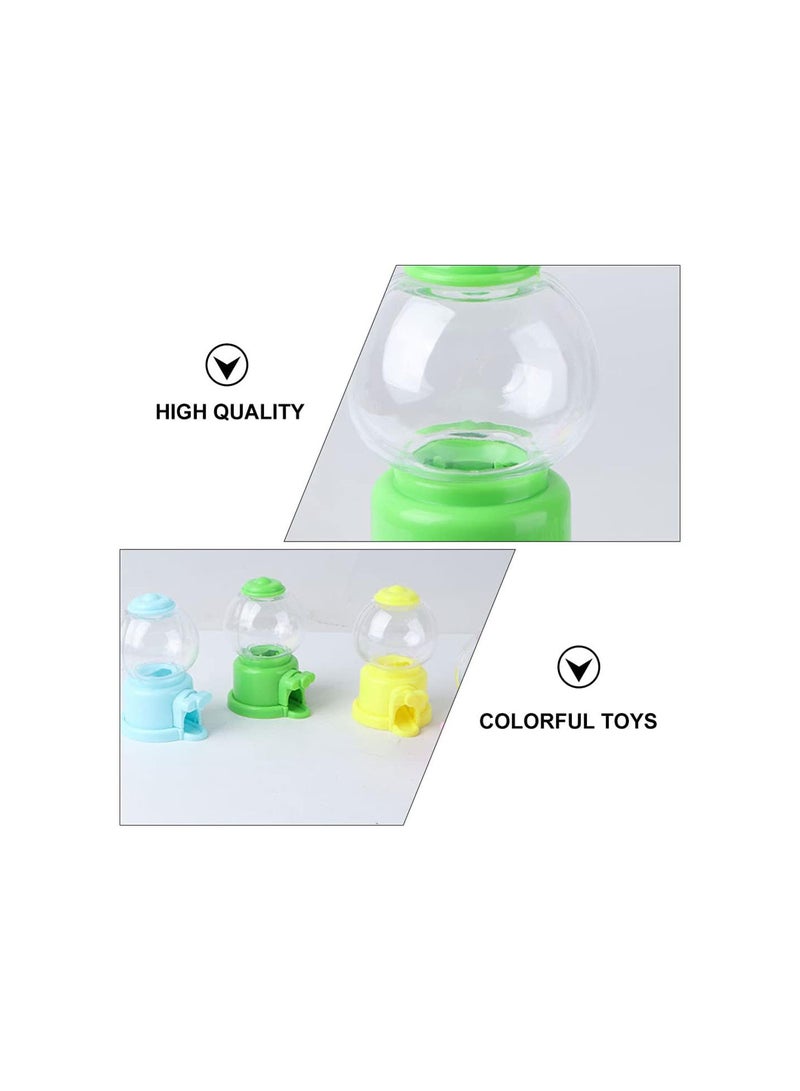 GGOOT 8pcs Gumball Machine, 3. 7 inch Mini Candy Dispenser Bubble Gumball Machine Bank for Kids Party Favors - Image 4