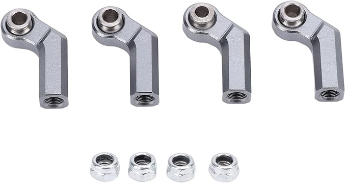 4PCS M4 Thread 7 0mm Diameter High Accuracy Metal Ball Joint For 1 10 RC Car Ti Color - Image 1