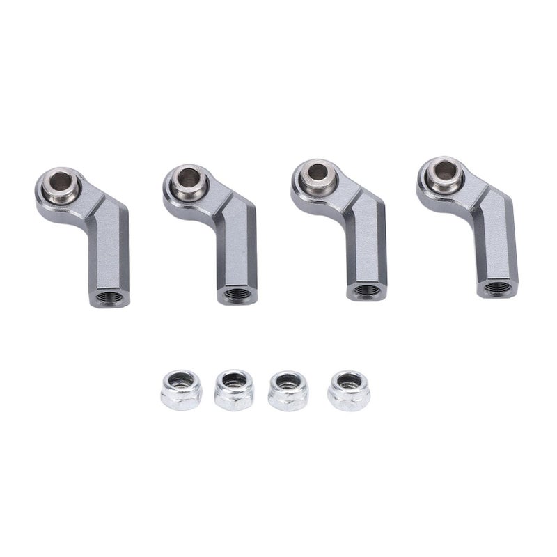 4PCS M4 Thread 7 0mm Diameter High Accuracy Metal Ball Joint For 1 10 RC Car Ti Color - Image 2