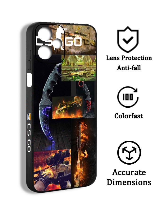 Generic - Phone Protective Case Cover For Infinix Hot 30 4G CS Counter Strike Go dragon lore HOZ10 Print - Image 1