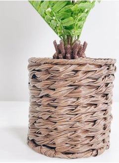 Arabest Palm Tree Artificial Plant Fake Plant Bouquet for House Office Desk Kitchen Decoration  - Image 3