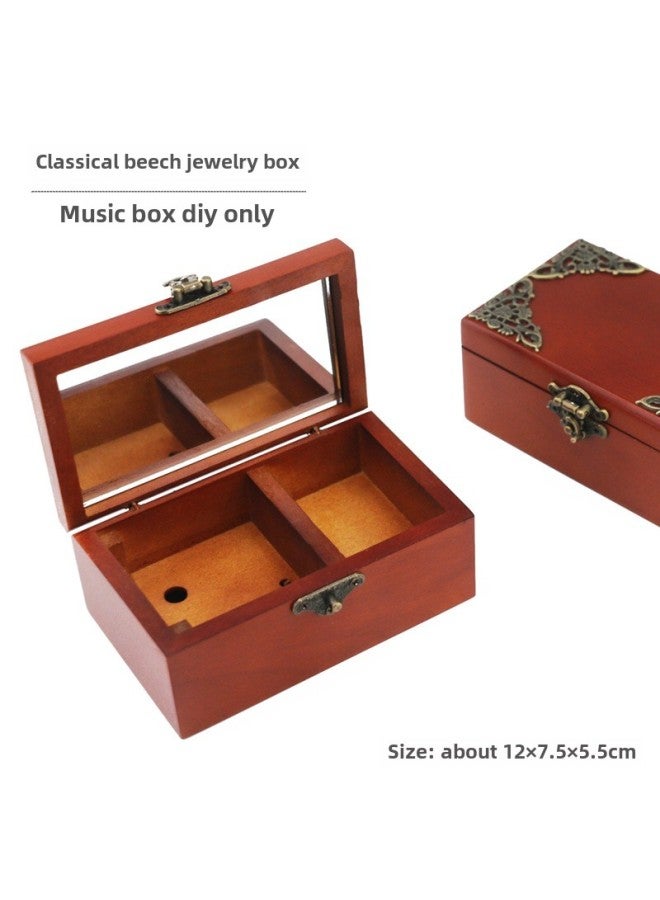 Coil-style Music Box Matching Box Wooden Box Iron Box DIY Accessories Music Box Diy Self-made Assembly And Maintenance Accessories-Color:20  Patch-Dimensions:1  - Image 1