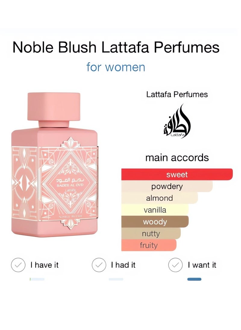 Lattafa Badee Al Oud Noble Blush edp 100ml  - Image 4